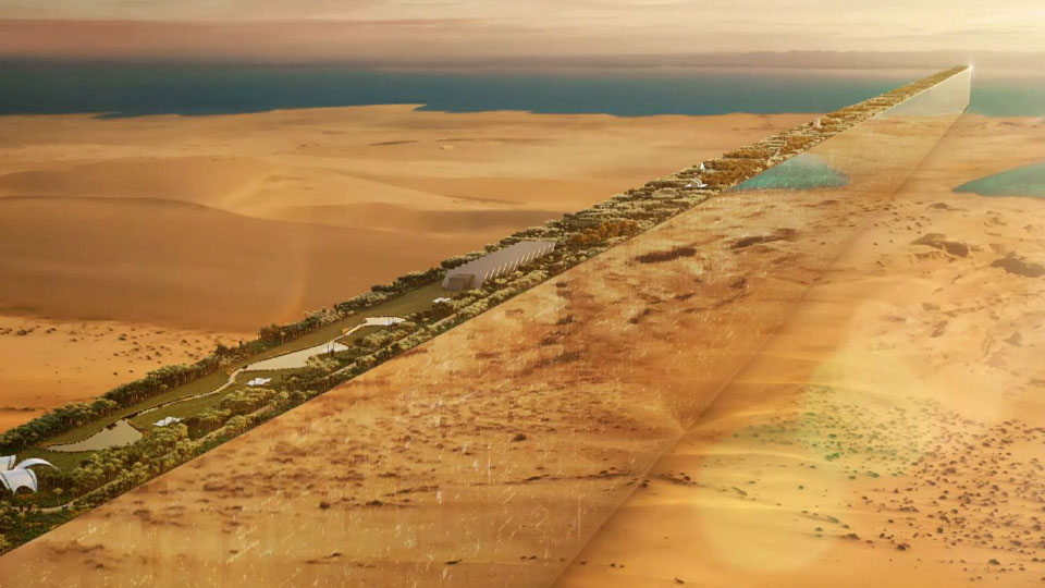 مشاريع البنية التحتية لموقع نيوم